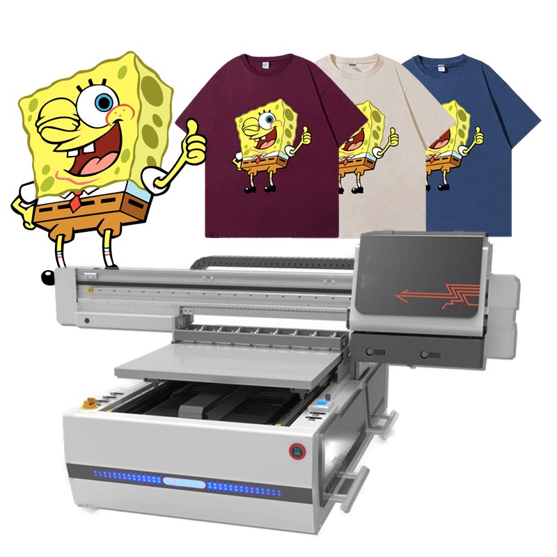 Lingya UV printer 6090 high configuration A1 tablet printer Banner T-shirt Textile inkjet printer high-quality high-definition