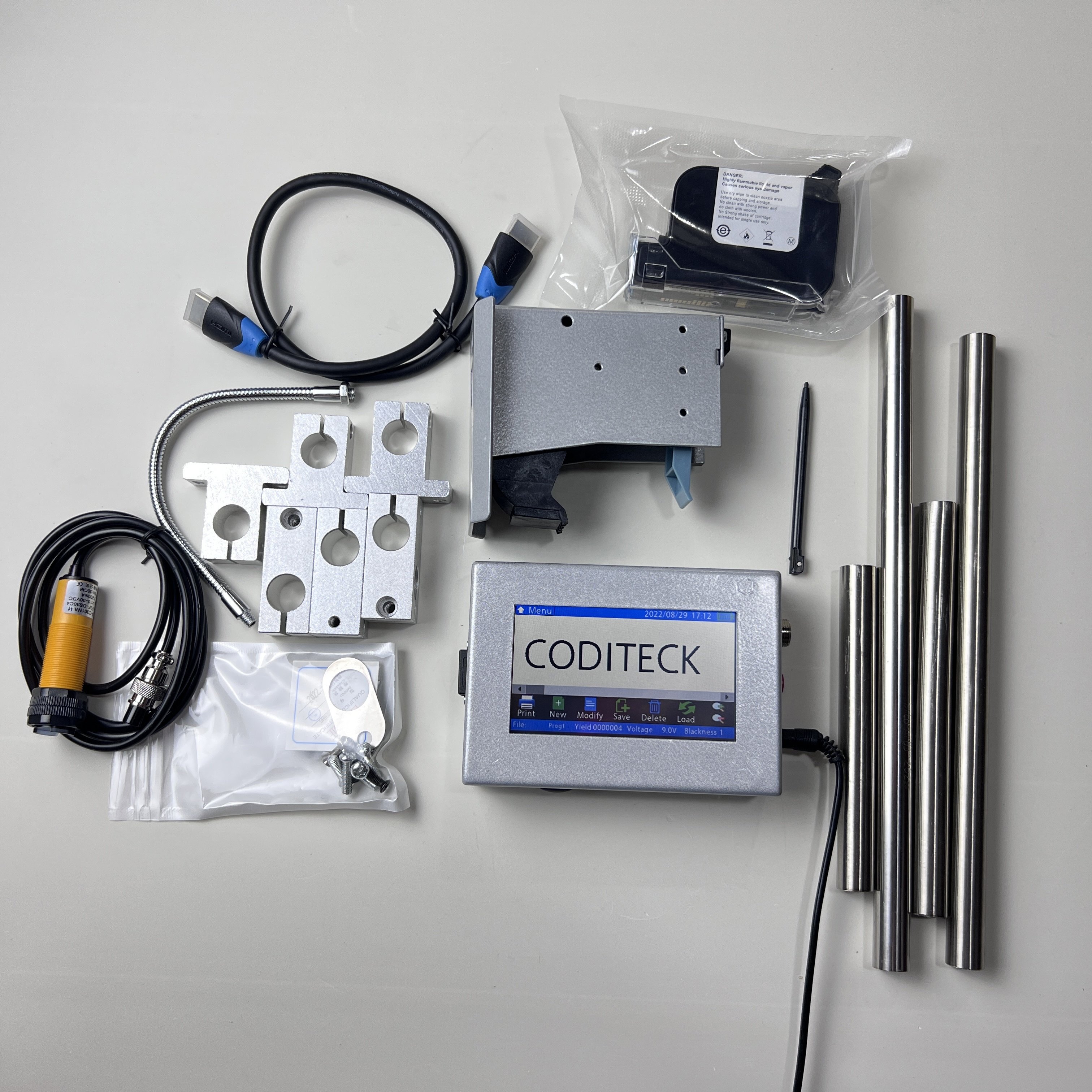 Coditeck continuous inkjet printer paper industrial eco solvent printer