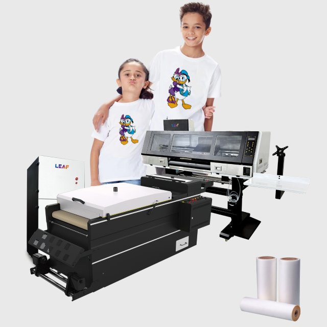 LEAF Hot Selling 60cm DTF Inkjet Digital Printer Premium Quality T-shirt Clothes Printing Machine