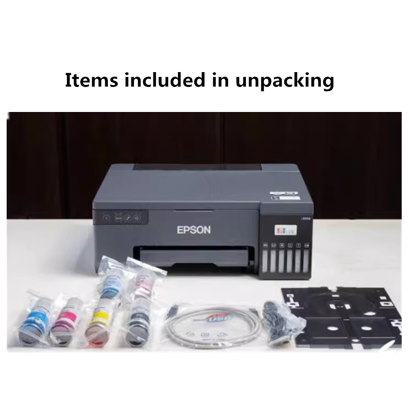220V Sublimation printer cd dvd printer Automatic for L8058 inkjet digital pvc id card printer l805