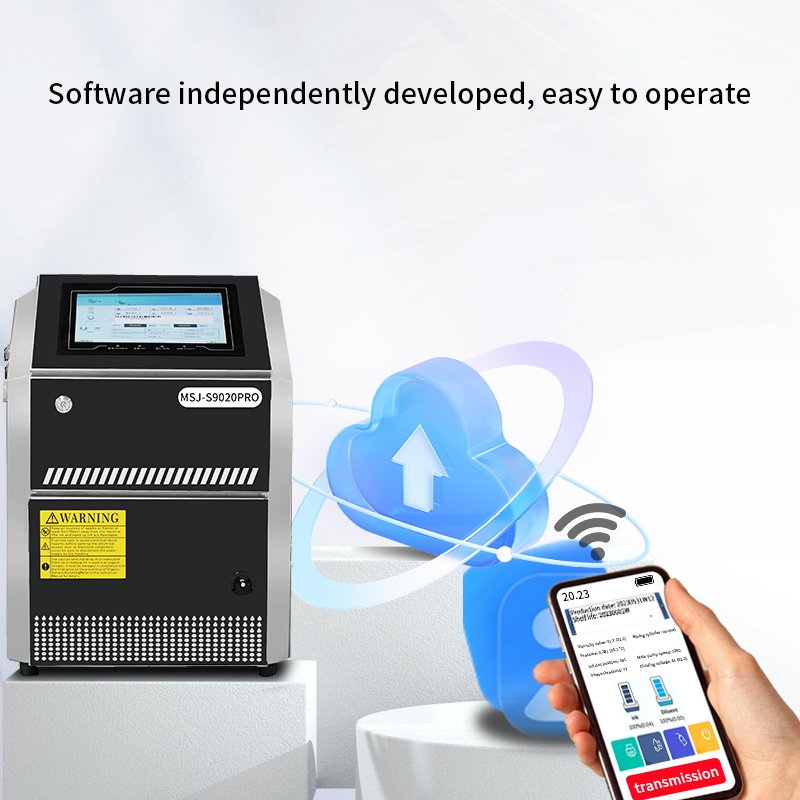 Small Character Ink Jet Printer Solvent Ink Type Stable Operation with Multi Language Date Support Easy Maintenance Plastic 27