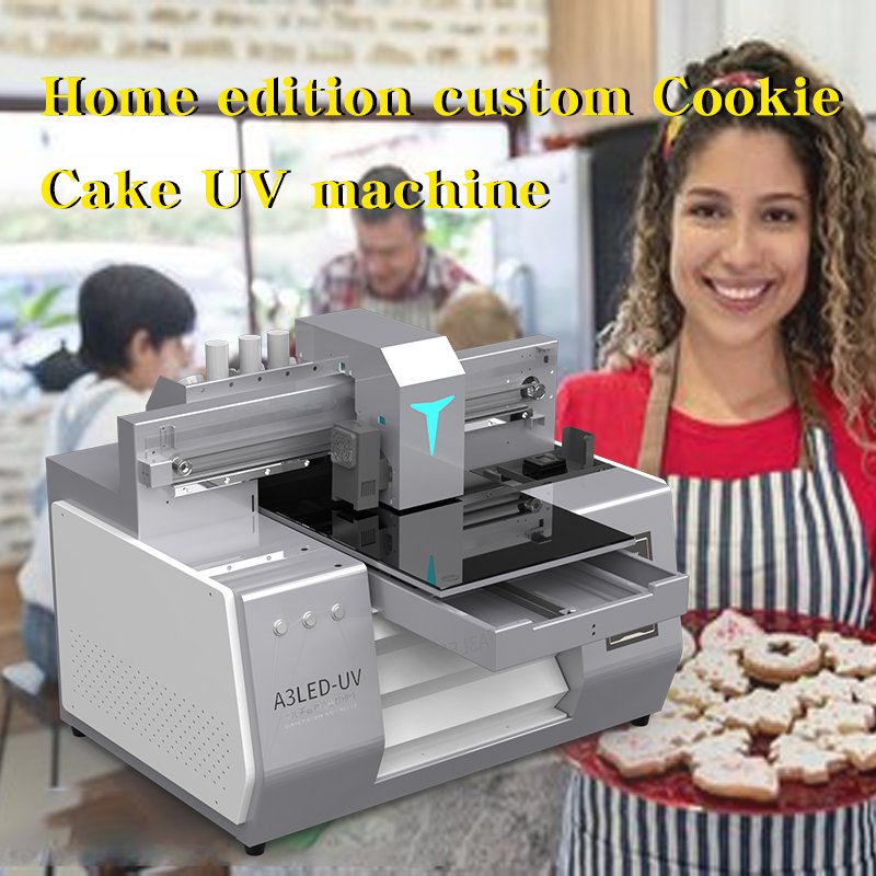 Lingya Multi-funtional Chocolate Printer Chocolate Food Printer Hot Small A3 Size Inkjet Printers New Product 2023 Provided Rip