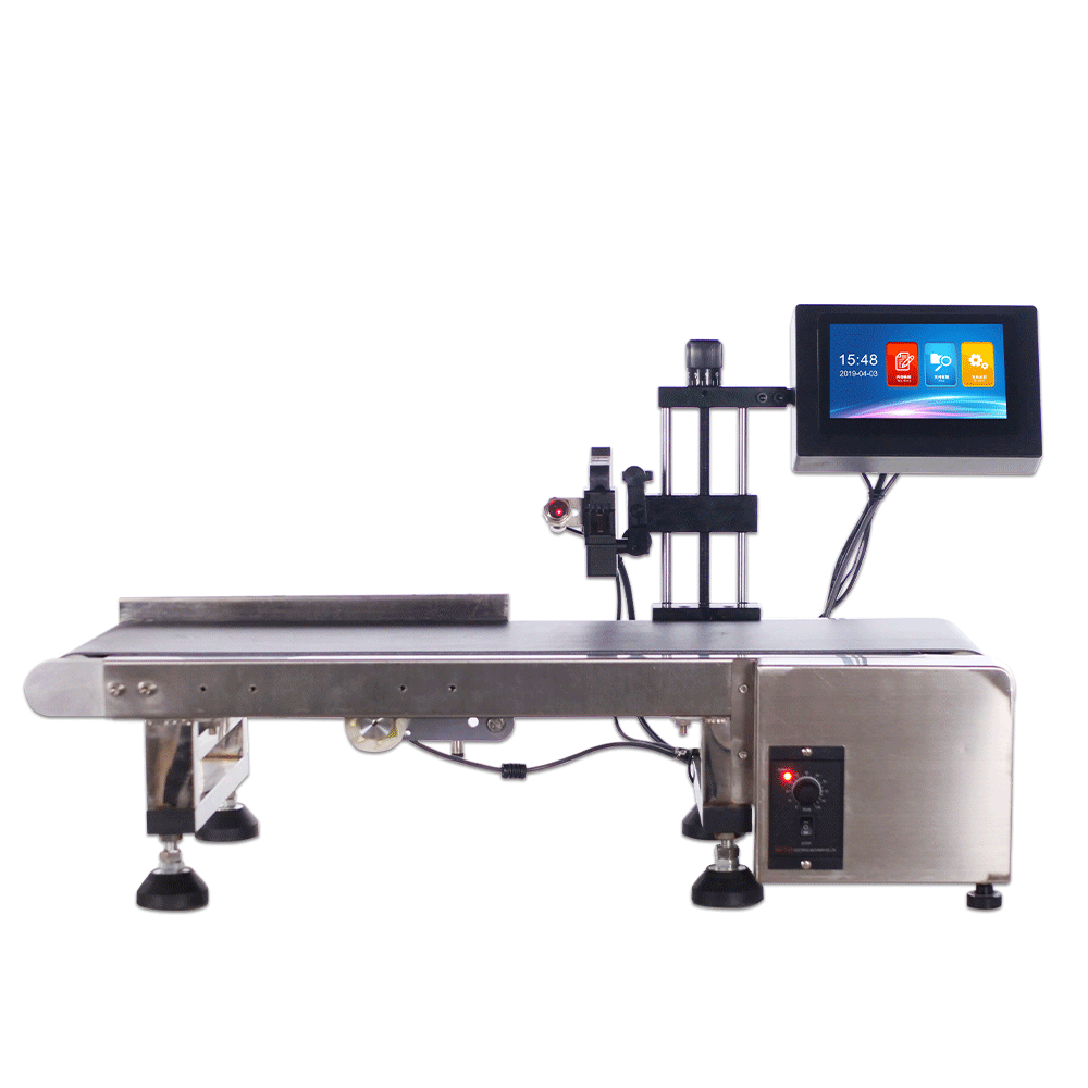 AOKDI multi-lingual expiry date printing machine for opp . pp . ldpe . hdpe . eva . bopp food bag inkjet printer