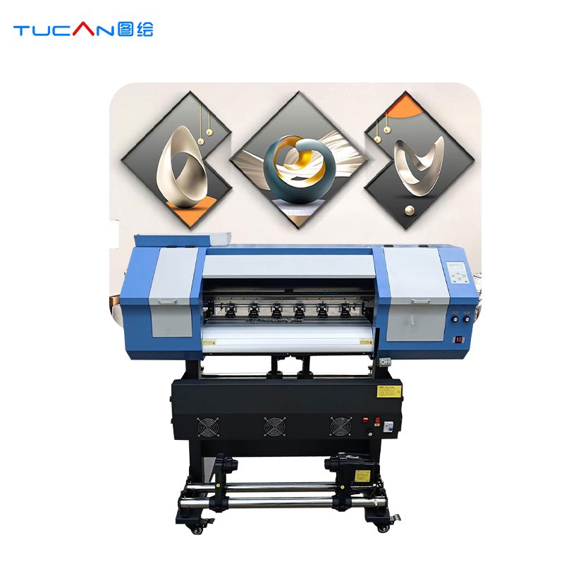 24 inch small eco solvent printer 60cm print width Heat transfer printer DX5/DX7/XP600/5113 Printhead flex printing machine