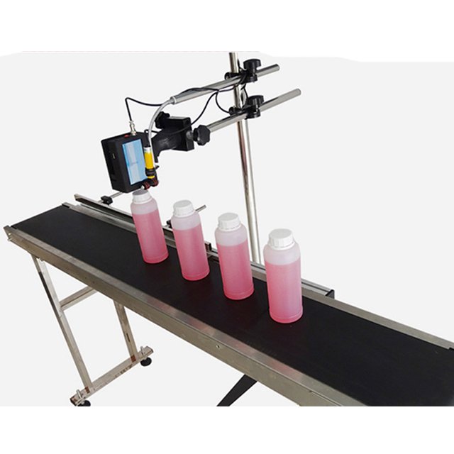 QR Bar code corrugated date printer portable handheld inkjet printer/ LOGO hand printer inkjet