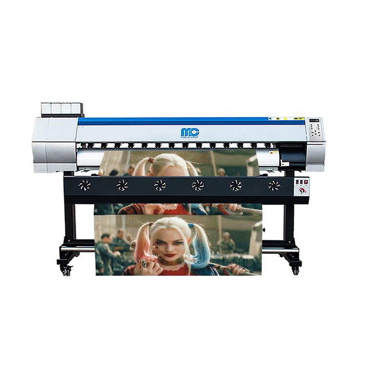MC Multifunctional 6 feet Digital Inkjet large format Sublimation Printer for t-shirt bedsheet cap cup printing