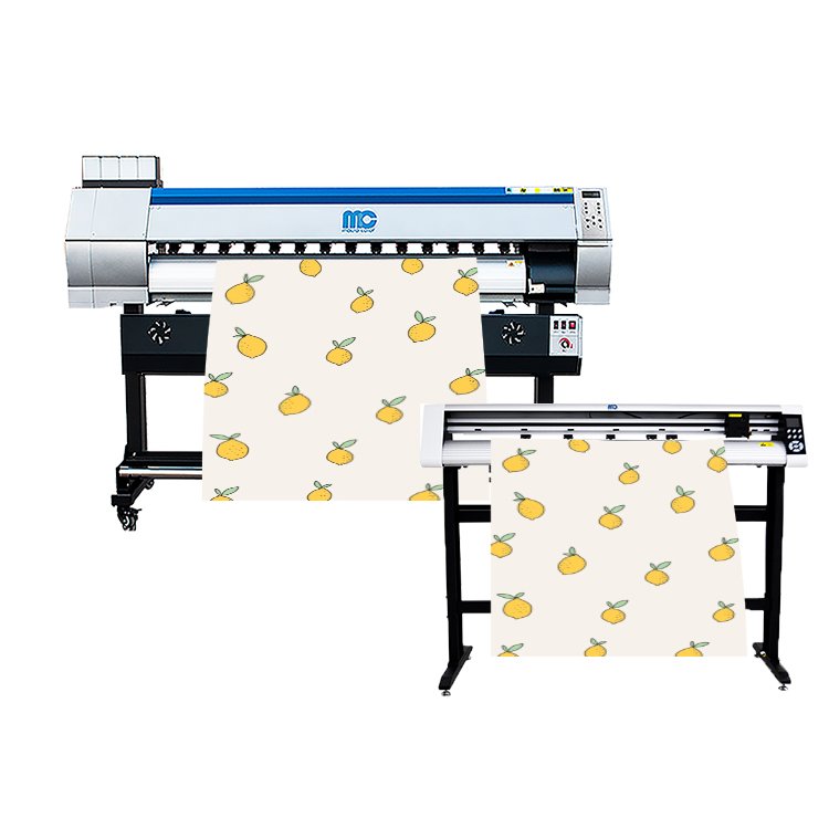 MC Multifunctional 6 feet Digital Inkjet large format Sublimation Printer for t-shirt bedsheet cap cup printing