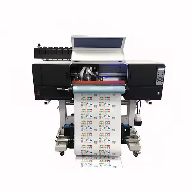Easy Operate Large Format A1 Impresora Imprimeur 60cm i3200 Roll Inkjet Printers DTF Printer AB DTF Film UV LED DTF Printer