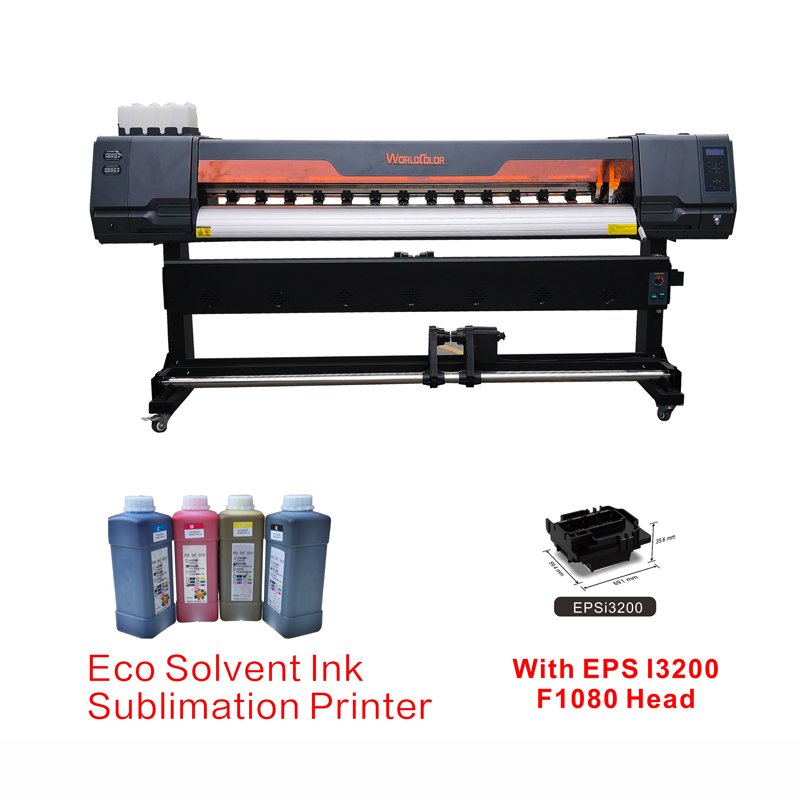 Original factory 1.3m 1.6m 1.8m eco solvent printer 2024 Cheaper vinyl cutter plotter printer xp600 inkjet printer