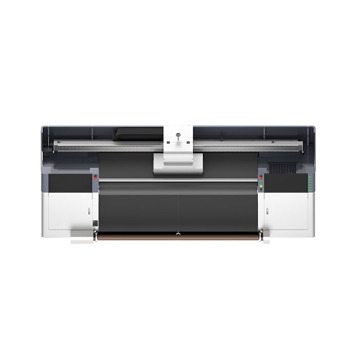 1.8m 2m Uv Hybrid Printer with Ricoh Gen5 Epsonn I3200 Head Cmyk White Ink Embossed Effect Uv Printer