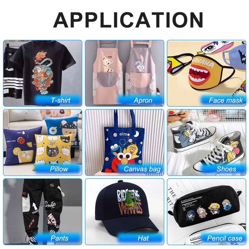 Siheda A3 Dtf printer T-shirt I3200/XP600/TX800 Dtf Printer 30cm Inkjet Printers DTF Textile Fabric Printing Machine