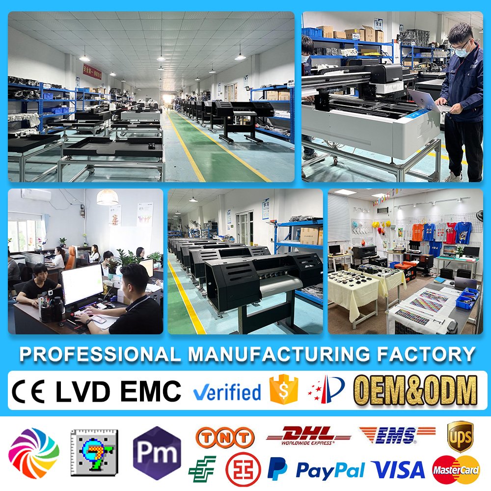 Siheda A3 Dtf printer T-shirt I3200/XP600/TX800 Dtf Printer 30cm Inkjet Printers DTF Textile Fabric Printing Machine