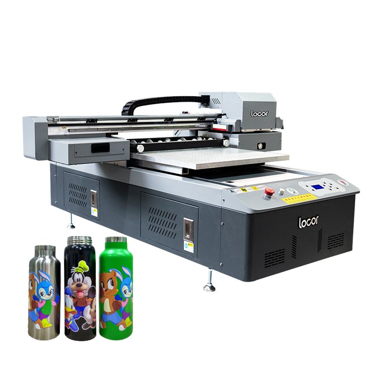 MC Top Selling Digital UV Flatbed Printer uv6090 for Both Flat and Cylinder Materials