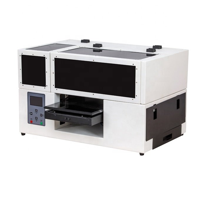New Cheap A4 Size XP600 UV Printing Direct To Wood Plastic Meltal Model A4 UV Printer