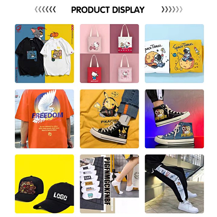 2023 best new dtf Heat Transfer T-shirt Printing 60CM Global Hot Sales Full Set L130 DTF printer with Powder shaker Machine