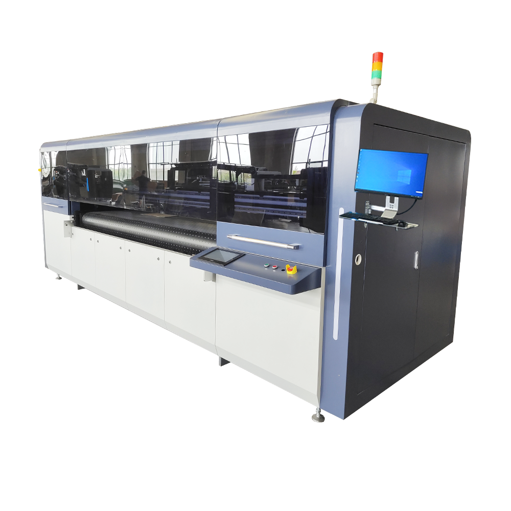 Printer Machine Manufacturer Automatic Corrugated Carton Inkjet Printer Single Pass Digital Printing Machine