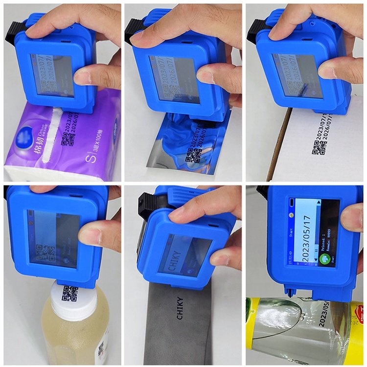 Factory Best Mini Inkjet Printer Used for QRlogo Barcode Identification on Plastic Metal and Glass