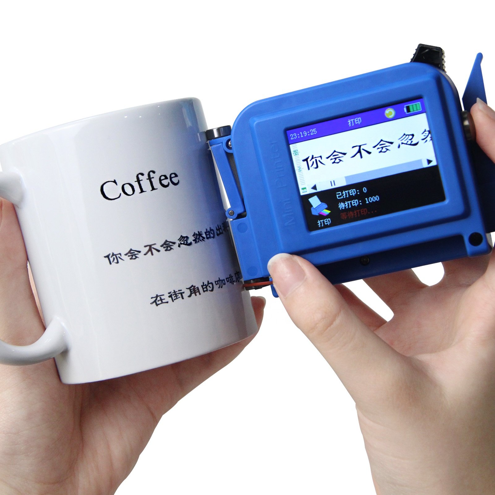 Mini Printer Handheld Inkjet Package Printing Machine For Carton Box Paper Card Mini Inkjet Printer