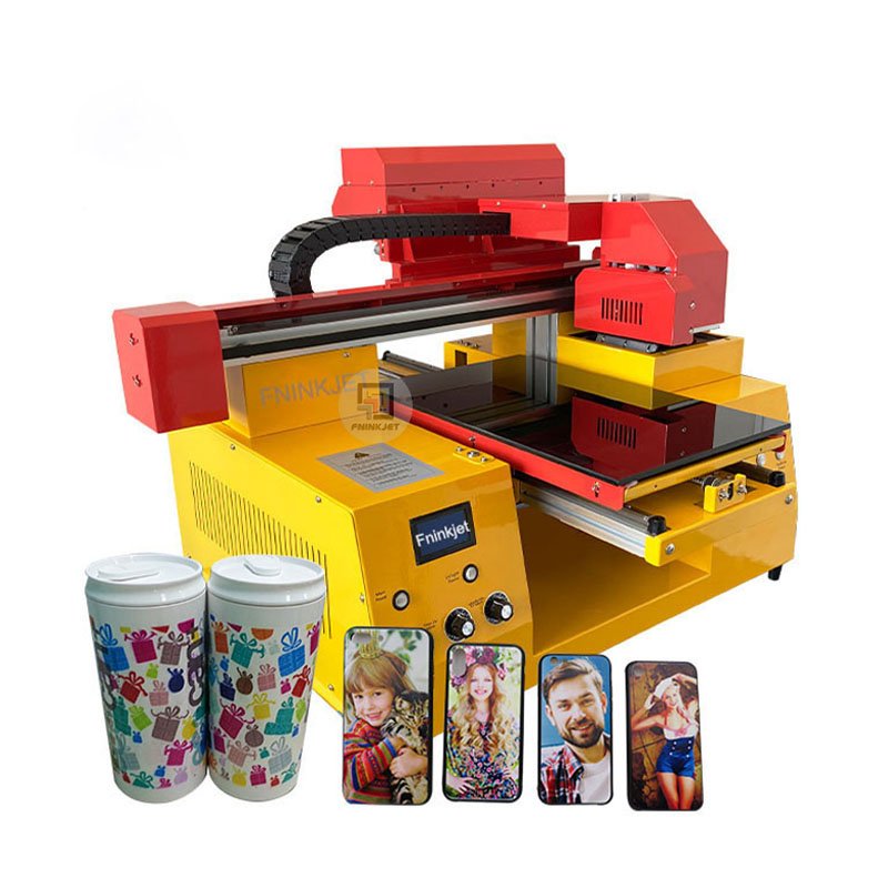 Best Selling Top Quality Direct to Phone Case Wood Glass Leather Pen Bottle Flatbed A3 Mini UV Printer