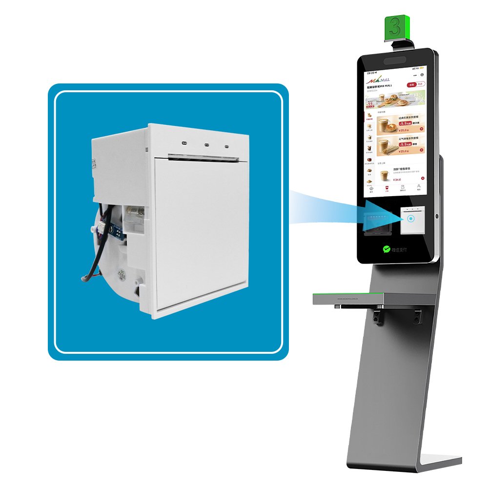 MASUNG MS-E80I 80mm Embedded Thermal Panel Printer with Big Capacity Supported TTL RS232 USB Interface in Stock