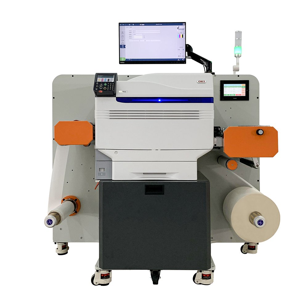 Darui Automatic inkjet Toner printers Multi Colors Digital Printing Machine Labels Roll To Roll