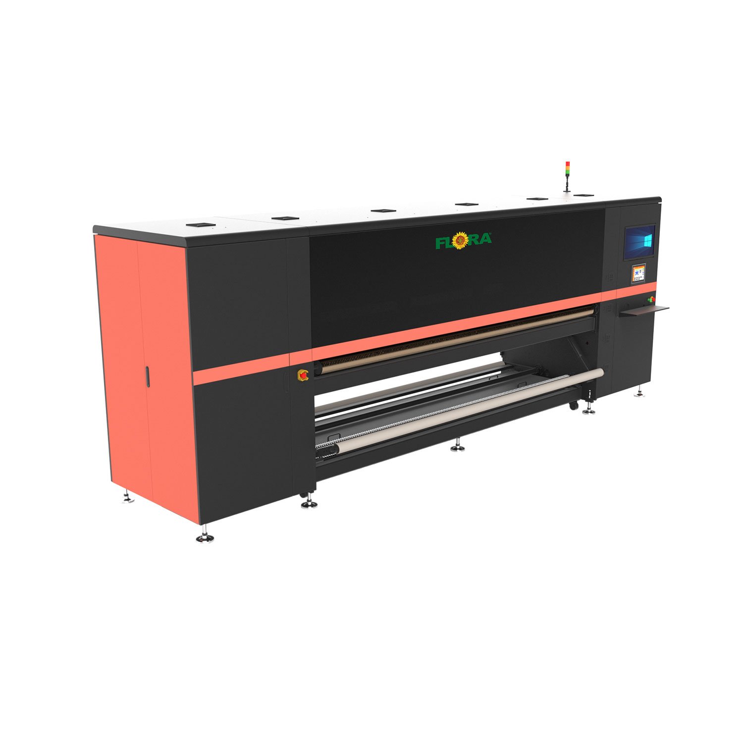 Flora ODM 24 Heads 6 Color Roll to Roll Tshirt Printing Machine,Industrial Textile Machinery Inkjet Printer for T-shirt Business