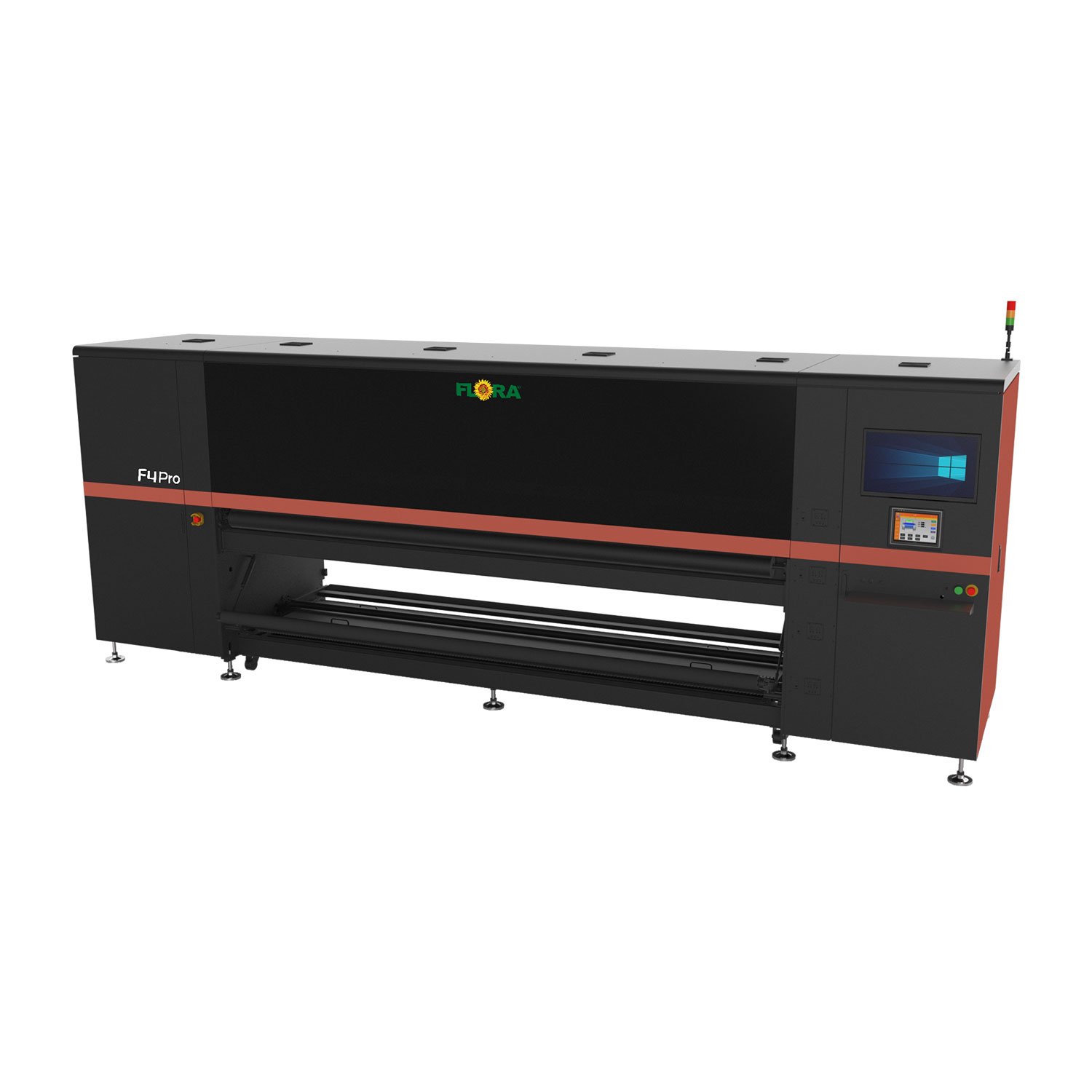 Flora ODM 24 Heads 6 Color Roll to Roll Tshirt Printing Machine,Industrial Textile Machinery Inkjet Printer for T-shirt Business