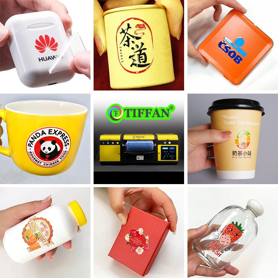 Easy To Operate impressora uv 12 inches A3 30cm 30 cm UV DTF Printer A1 Sticker UV Cylinder Printer Sticker Printer