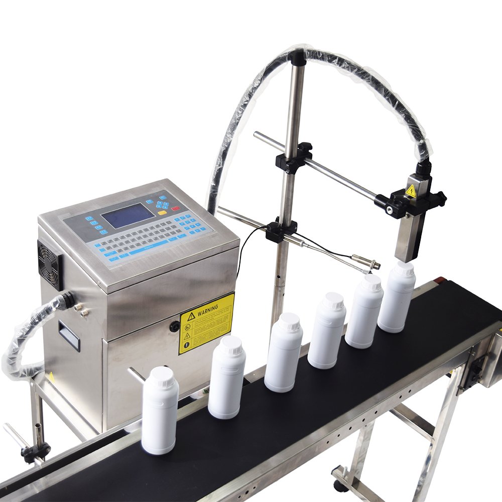 Wholesale best cost effective continuous pipe line code exp date printing machine