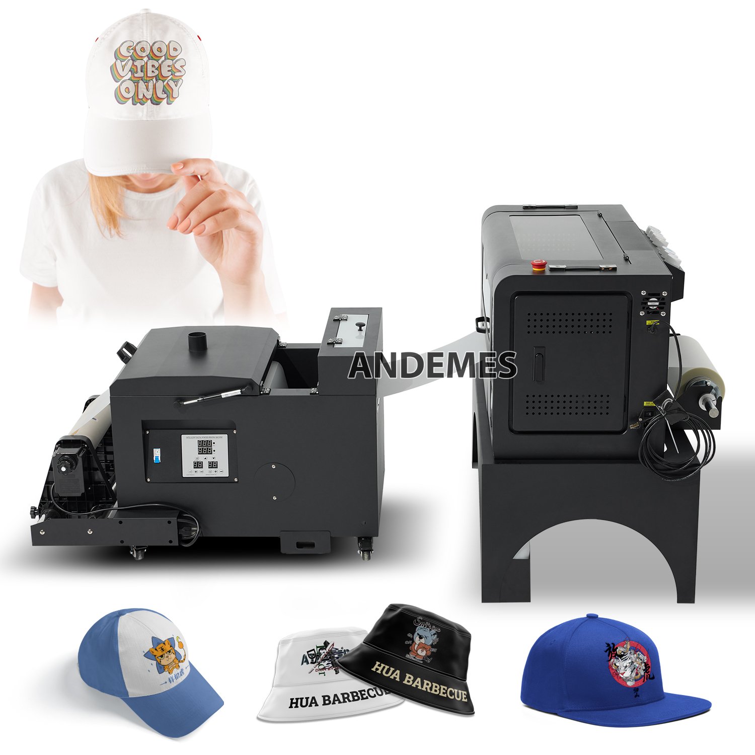 33cm printing width direct to film PET film digital printer mini dryer small size home use