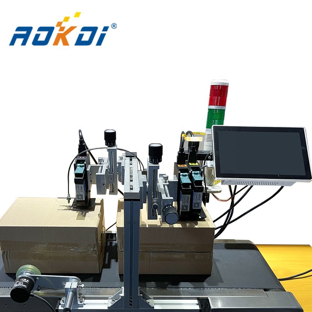 Large Character Nozzle Font Thermal Glass Stone Logo Tij 2.5 Industrial Handheld Expiry Date Barcode Printer For Metal Food
