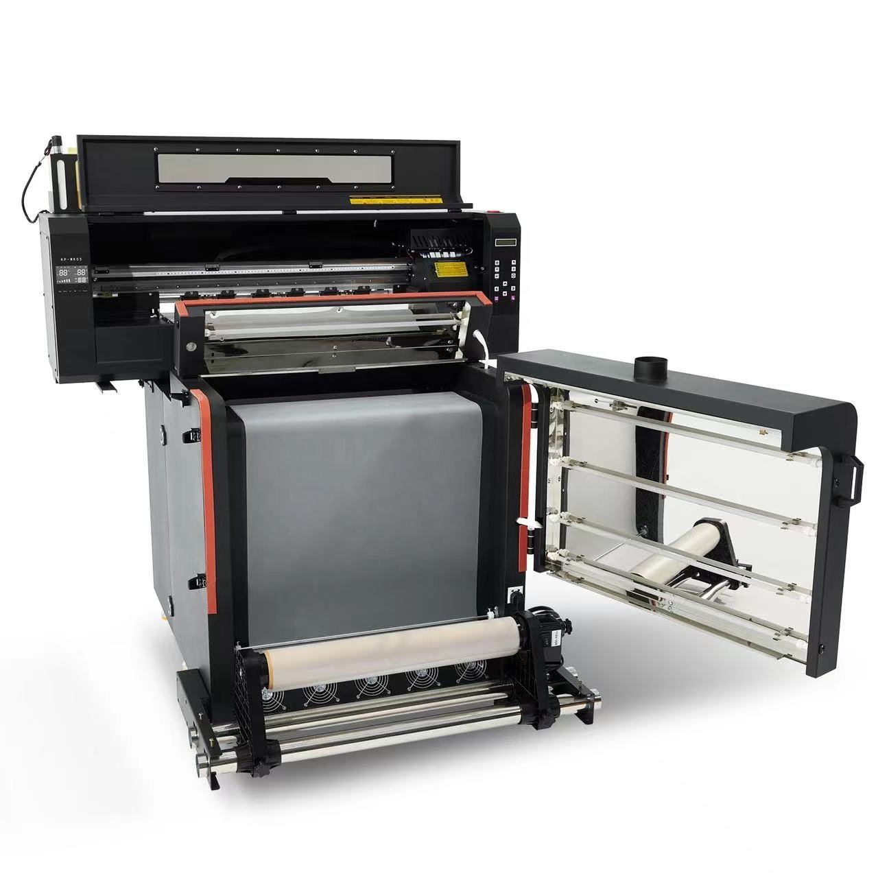 A1 24inch dtf printer 60cm t shirts printing machine all in one dtf printer with powder shaker oven