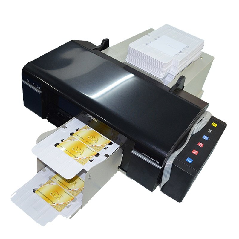 Fcolor Automatic Cheap Price PVC ID Plastic Card Printer For Epson L805 Inkjet Printer