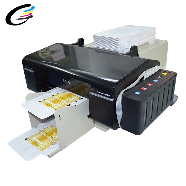 Fcolor Automatic Cheap Price PVC ID Plastic Card Printer For Epson L805 Inkjet Printer
