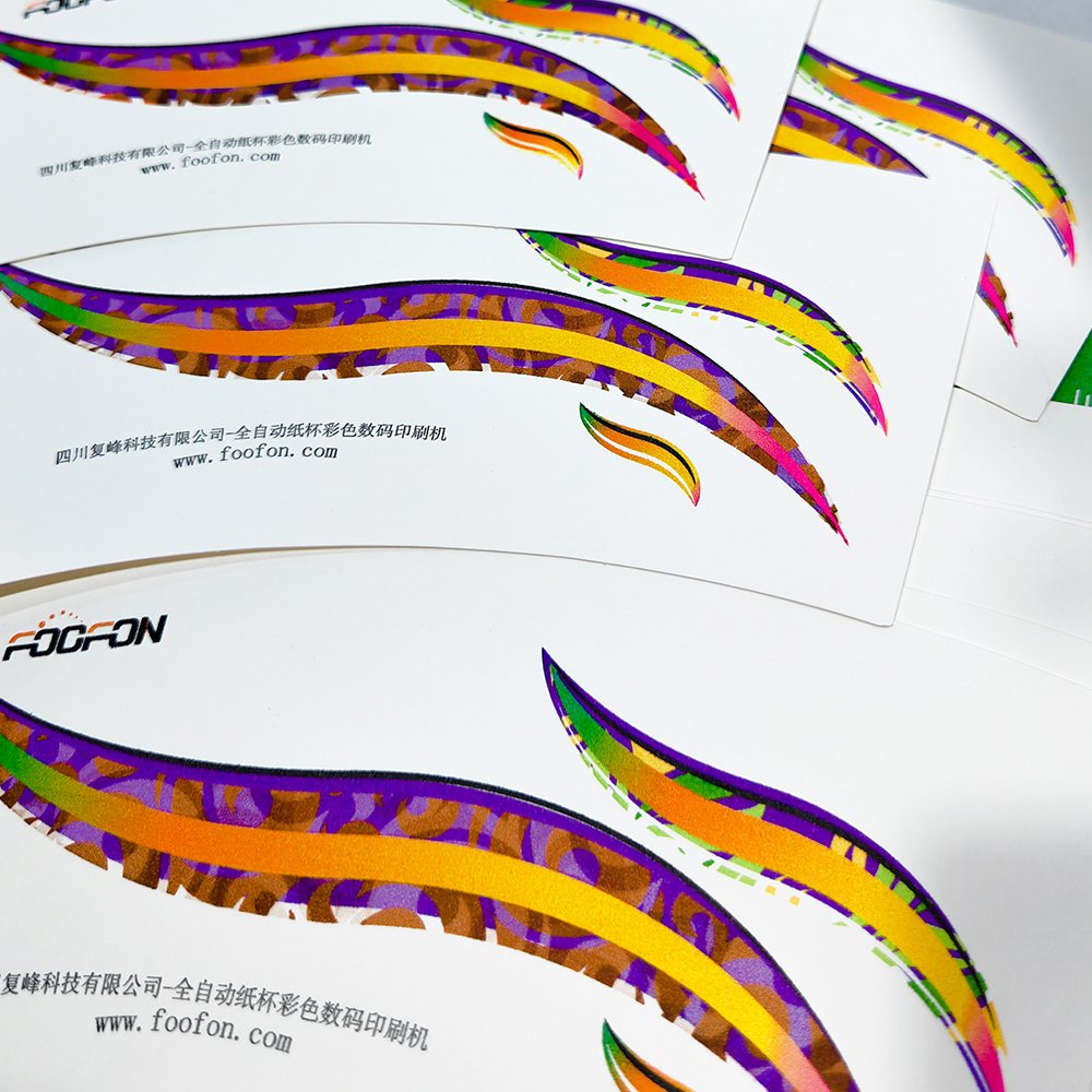 Foofon high quality single pass digital inkjet printer single pass printer for printing paper bags
