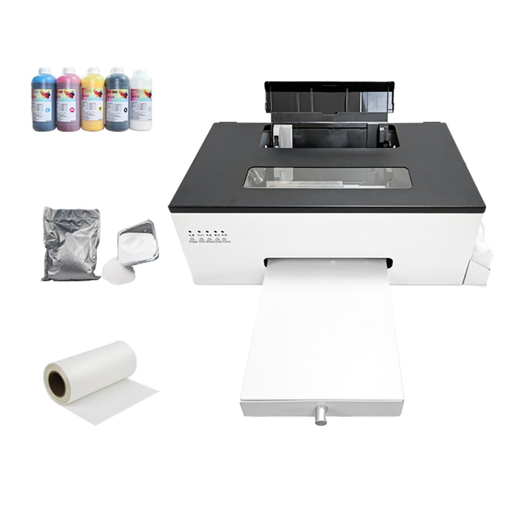 100% new l805 dtf printer with ink circulation a4 print width l805 impressora dtf inkjet printer l805 digital inkjet dtf printer