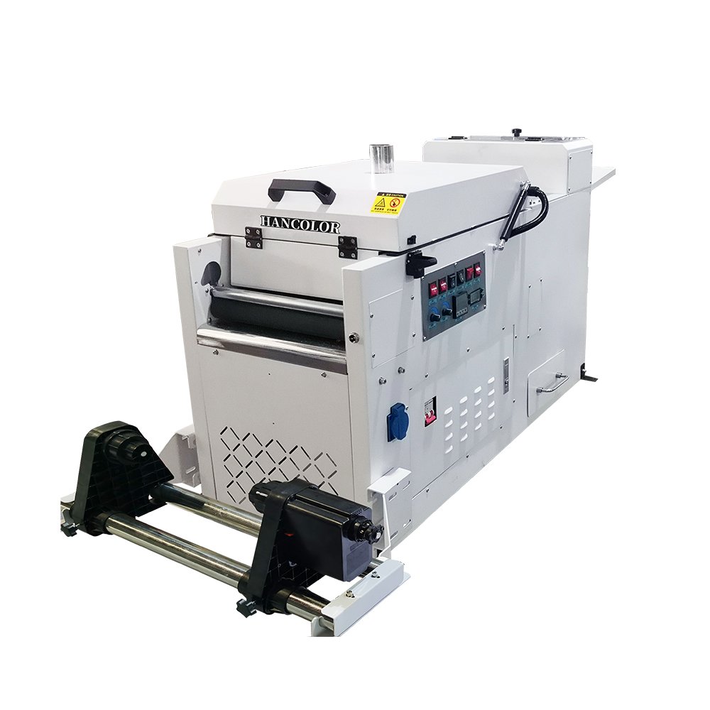 Professional hanColor all in one 30cm 12inch low price two heads dtf printer for any fabric tshirt dtf printer printing machine