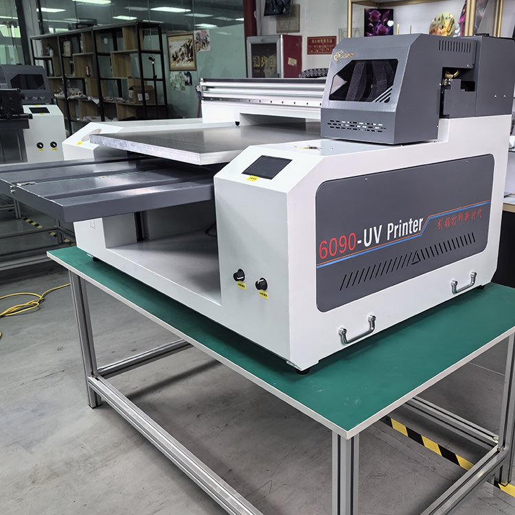 desktop 6090 UV DTF printer for Glass, Plastic,Acrylic Metal, Wood,pen,mugs