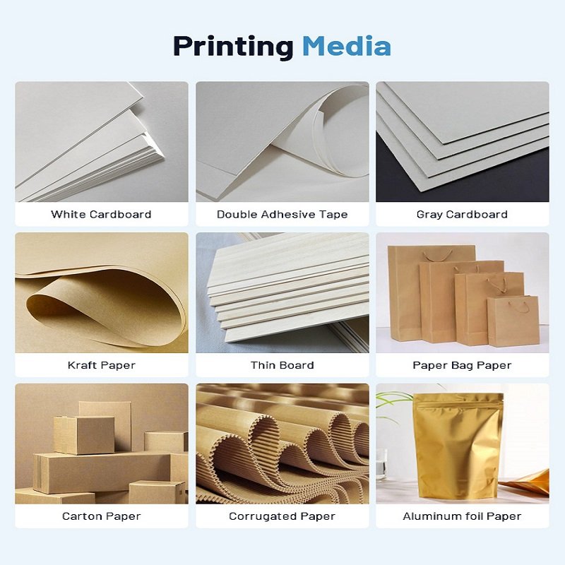 carton printing machine single pass digital printer one pass printer direct to packaging corrugated paper box printer