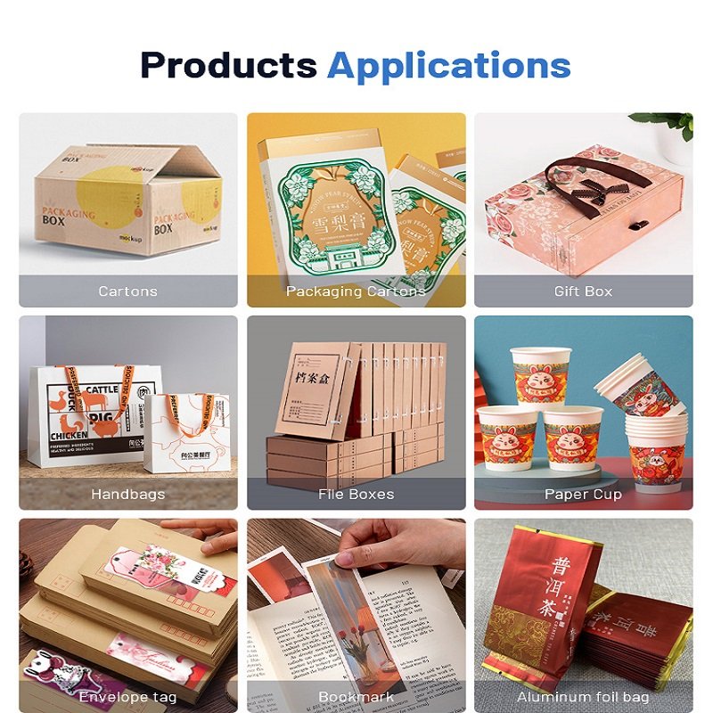 carton printing machine single pass digital printer one pass printer direct to packaging corrugated paper box printer