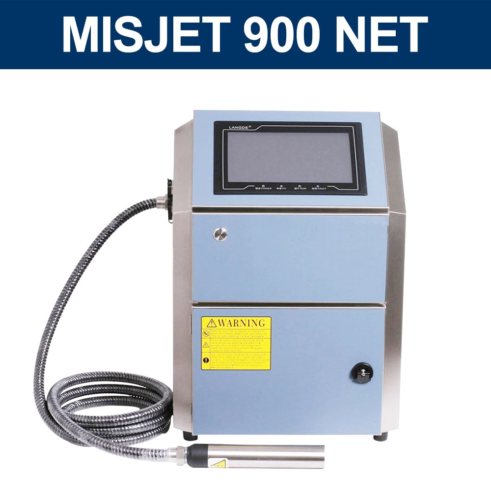 MISJET 9500 Series Continuous Inkjet Printer for Product or Package Expiration Date Coding