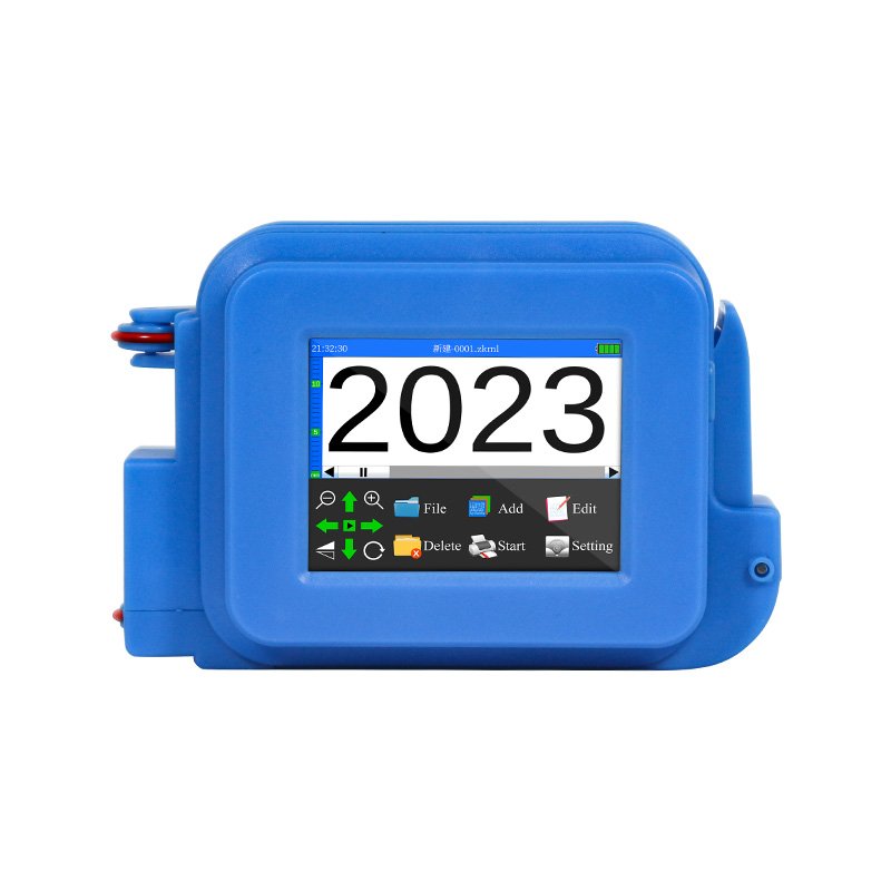 QR Barcode Batch Date Number Logo Expiry Date Coding Machine 25 Languages Mini Inkjet Printer