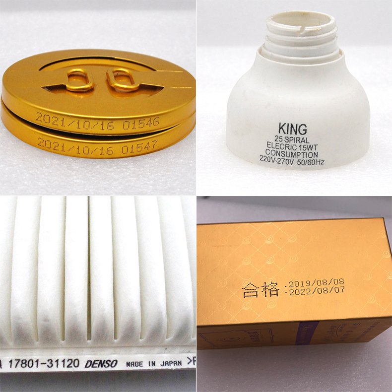 High Efficient Food Plastic Bag Small Plastic Printing Machine Static Handheld Industrial Inkjet Printer