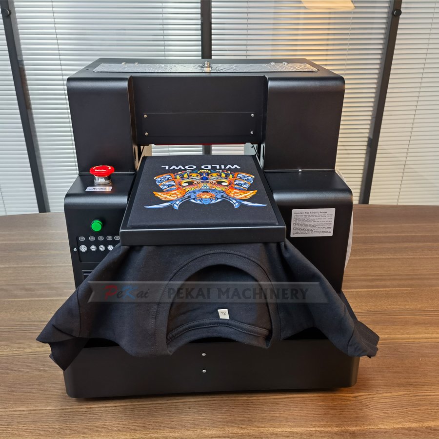 2022 New Style 2in1 6 Colors Flatbed Printer T-Shirt Cake Printing Machine A4 Size DTG Printer & Food Printer
