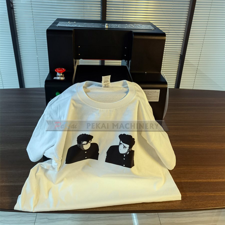 2022 New Style 2in1 6 Colors Flatbed Printer T-Shirt Cake Printing Machine A4 Size DTG Printer & Food Printer