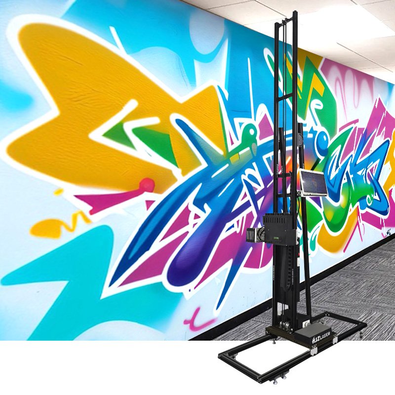 3d 5d Effect UV Wall/Floor/Ground Art Glass/Wood/Ceramic/Paper/Metal Direct Inkjet Printers Spraying Printing Painting Machines