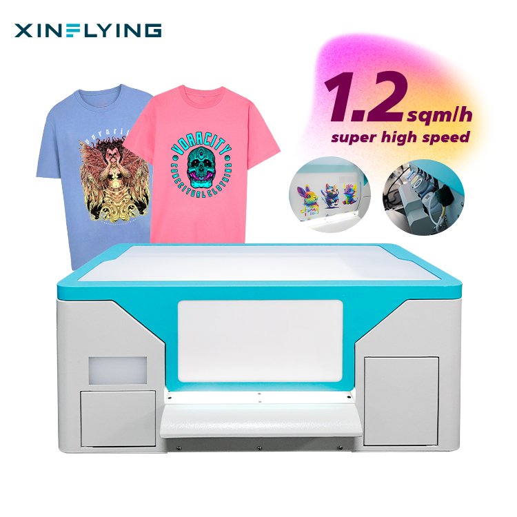 XinFlying single xp600 dtf digital printer 30cm a3 desktop dtf printing machine with oven in the usa