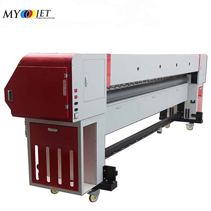 China Myjet outdoor viny plotterl flex banner printing machine digital solvent printers with konica 512i printhead