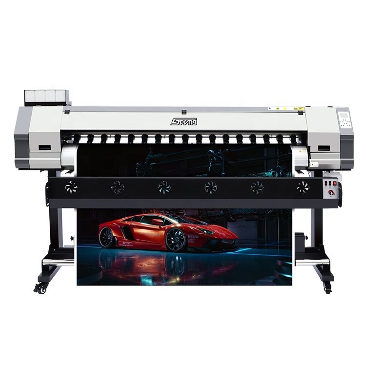 Professional manufacturer large format printer for 1.6 meter single xp600 head 1080i canvas vinyl flex banner SAV inkjet printer