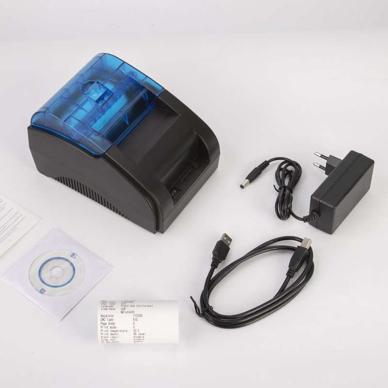 203dpi Resolution Pos 1 Piece Wireless Machine And Receipt Pos80 System Thermal Inkjet Bar Code Paper Printer